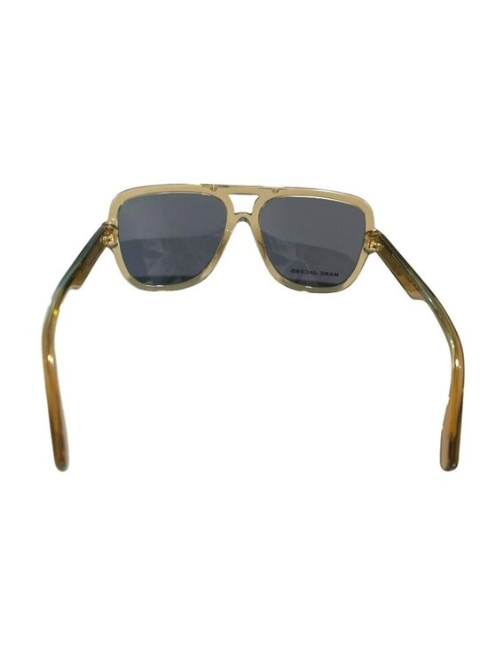 Marc Jacobs Aviator Sunglasses Brown Frame Gray Lenses With Case main image 7